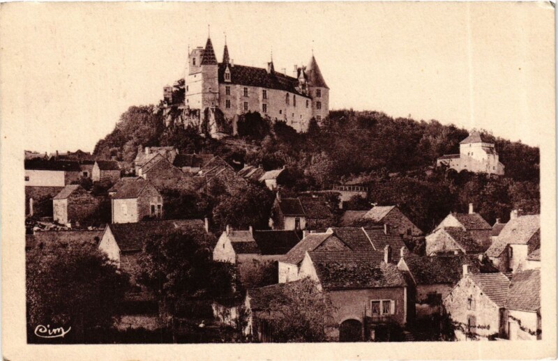 Carte postale ancienne Château de La Rochepot à La Rochepot
