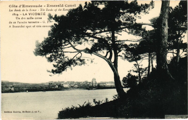 Carte postale ancienne Dinard- Un des mille coins de ce Paradis Terrestre France à Dinard