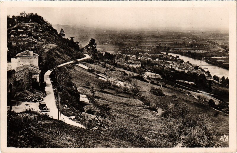 Carte postale ancienne Penne d'AGENais à Penne-d'Agenais
