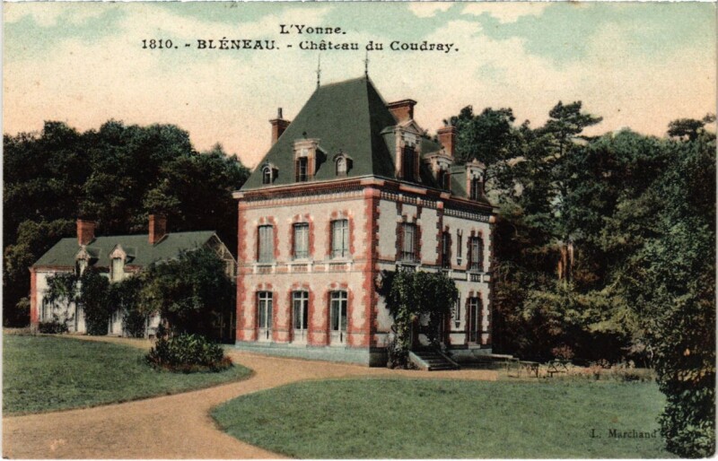 Carte postale ancienne Château du Coudray à Bléneau