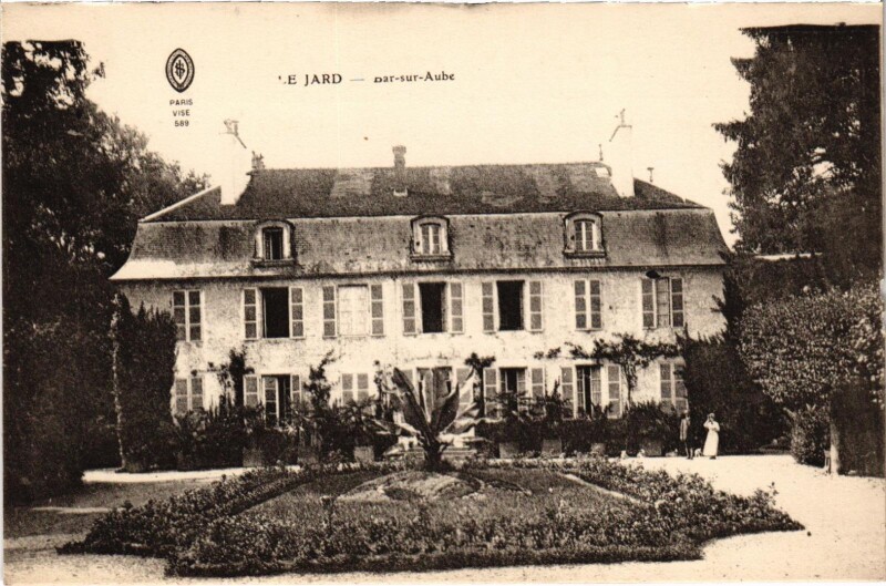 Carte postale ancienne Le Jard Bar-sur-Aube à Bar-sur-Aube