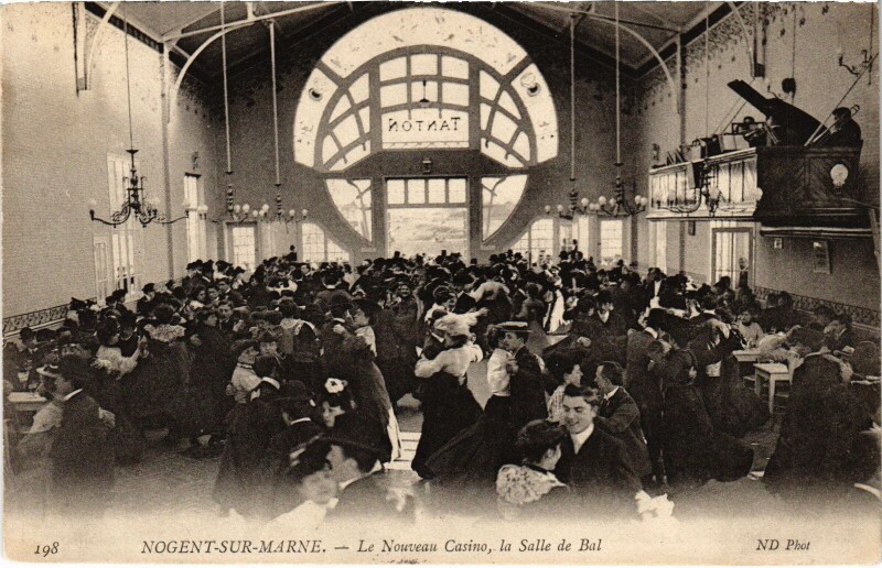Carte postale ancienne Nogent-sur-Marne - Le Nouveau Casino, la Salle de Bal à Nogent-sur-Marne