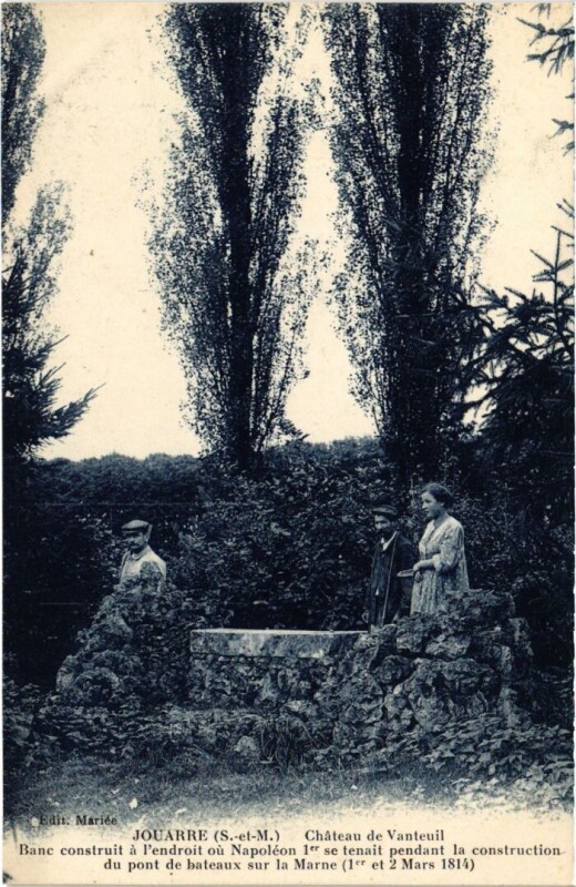 Carte postale ancienne La Ferte sous Jouarre Chateau de Vanteuil à Jouarre