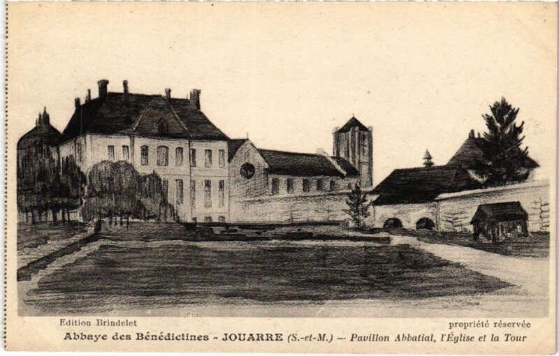 Carte postale ancienne La Ferte sous Jouarre Abbaye des Benedictines, Autel à Jouarre