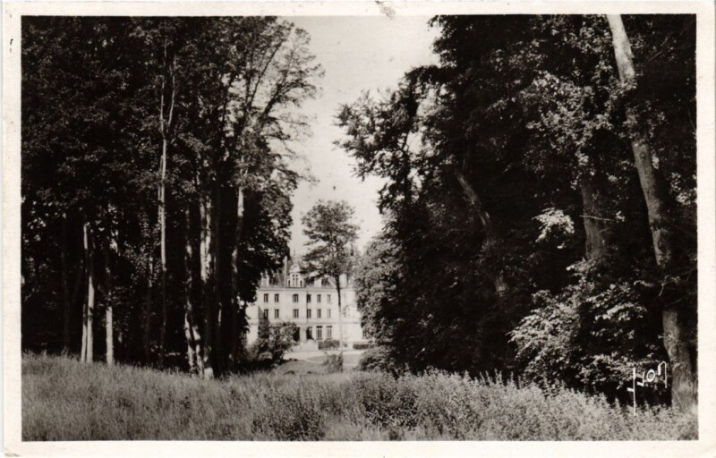 Carte postale ancienne Lagny Chateau de Fontenelle Le Parc