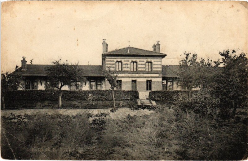Carte postale ancienne Avon Ecole Uruguay France