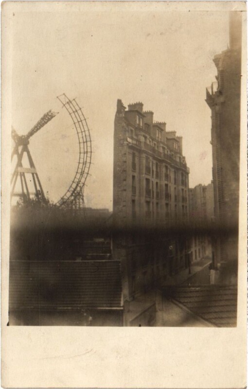Carte postale ancienne La Grande Roue à Paris 15e