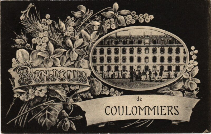 Carte postale ancienne Coulommiers souvenir à Coulommiers
