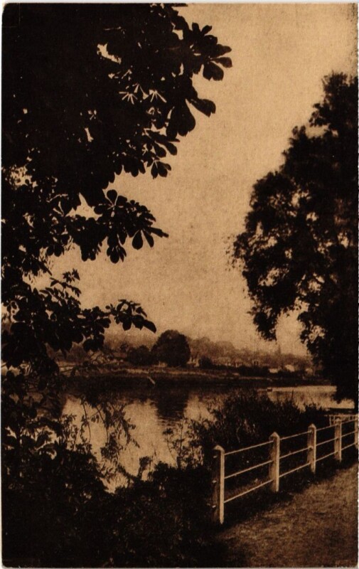 Carte postale ancienne Lagny Bords de Marne