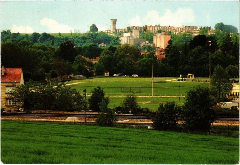 Carte postale ancienne Lizy sur Ourcq vue generale à Lizy-sur-Ourcq