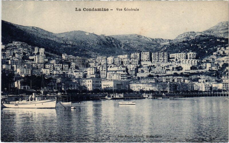 Carte postale ancienne La Condamine Vue generale
