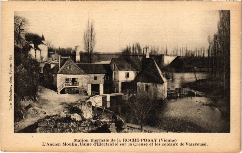 Carte postale ancienne Station thermale de la Roche-Posay à La Roche-Posay
