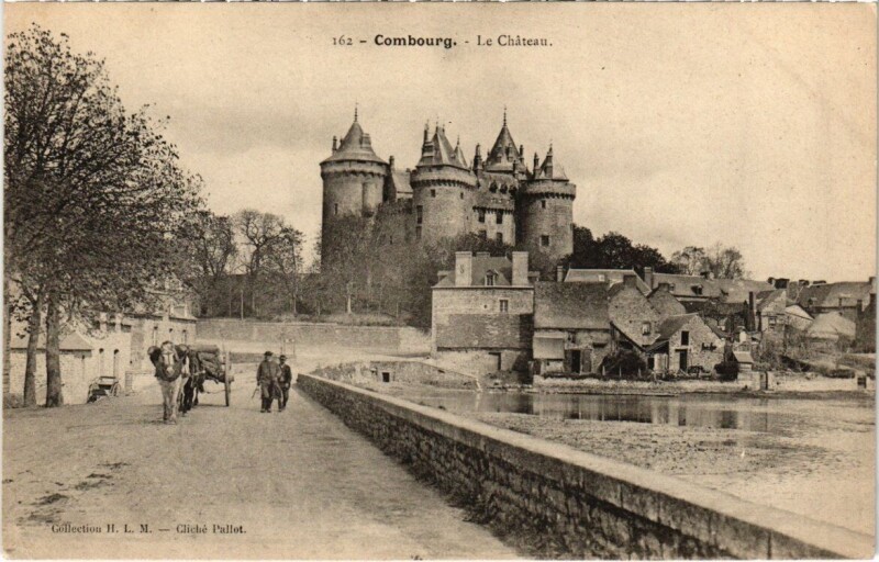 Carte postale ancienne Combourg - Le Chateau à Combourg