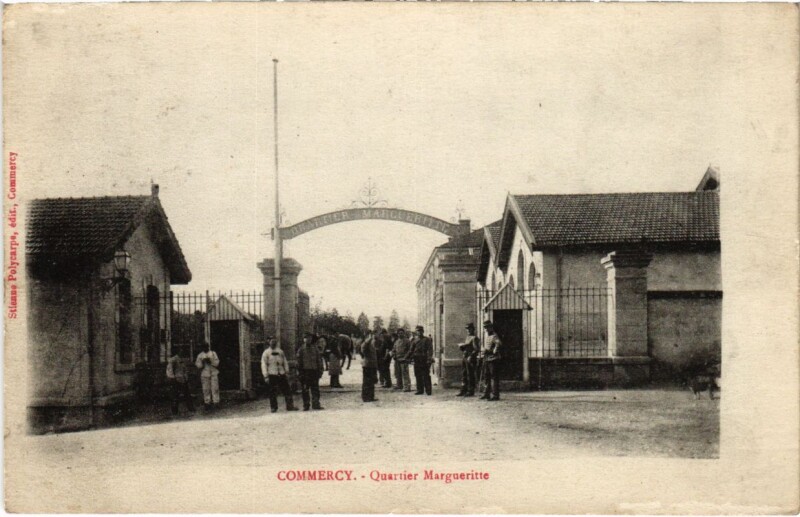 Carte postale ancienne Commercy - Quartier Margueritte à Commercy