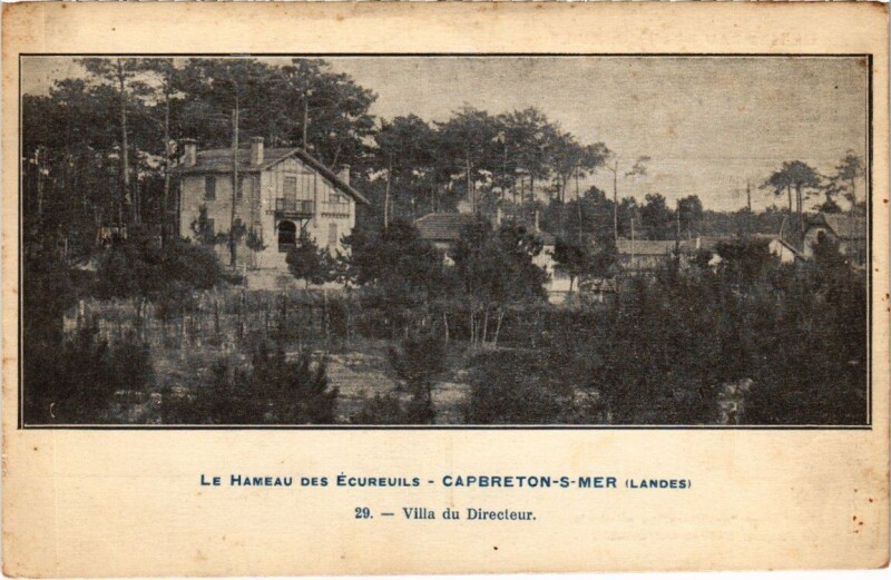 Carte postale ancienne Villa du Directeur