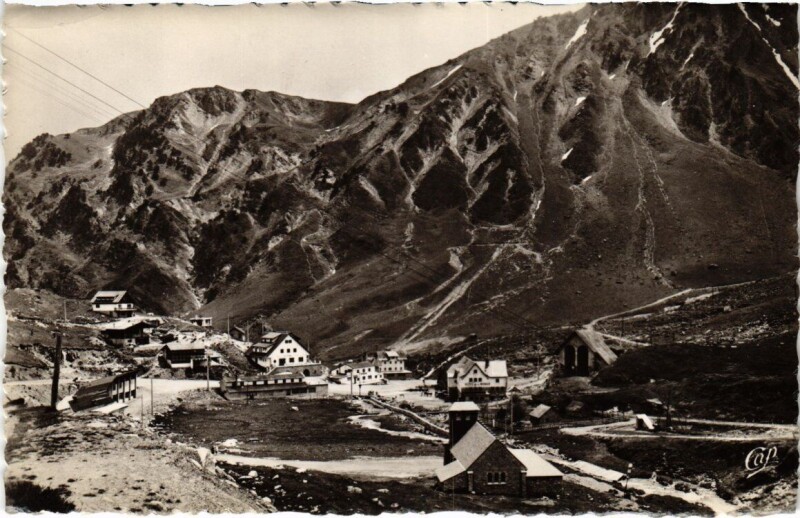 Carte postale ancienne La Mongie - Vue générale