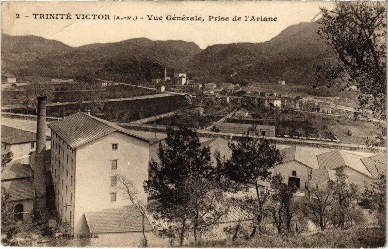 Carte postale ancienne Trinité Victor - Vue générale, Prise de l'Ariane
