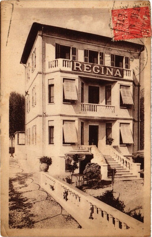 Carte postale ancienne Vence - Hotel Regina à Vence