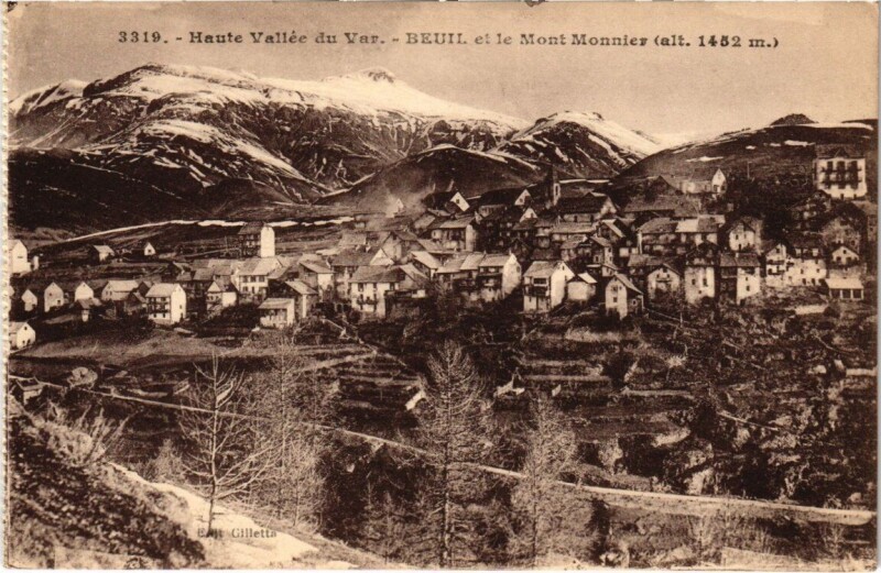 Carte postale ancienne Haute Vallée du var