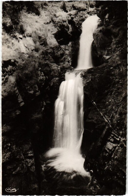 Carte postale ancienne Gimel - 2e Chute