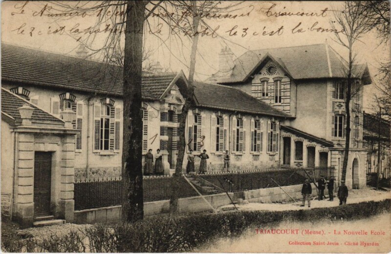 Carte postale ancienne Traicourt - La nouvelle ecole