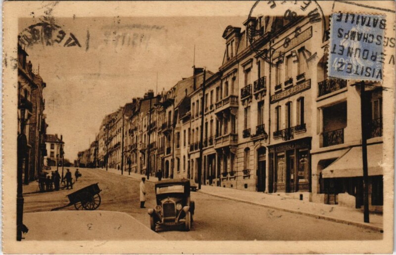 Carte postale ancienne Verdun - Rue saint pierre à Verdun