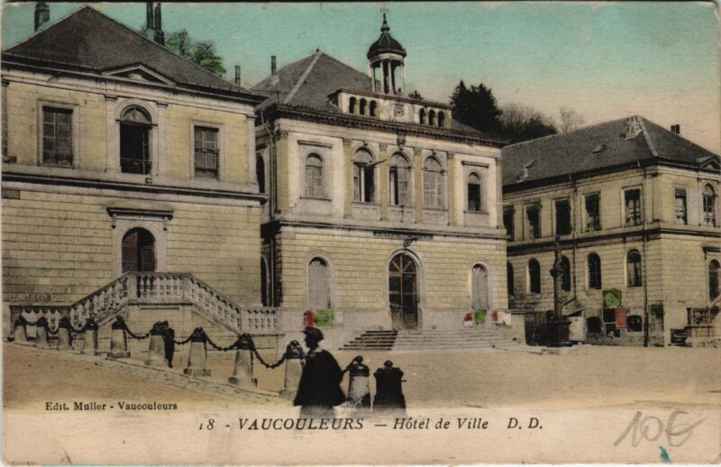 Carte postale ancienne Vaucouleurs - Hotel de ville à Vaucouleurs