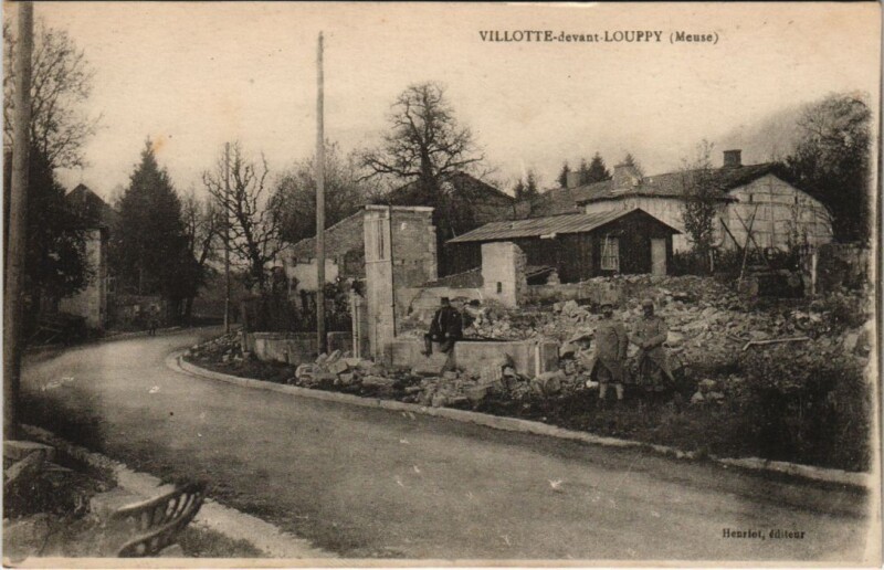 Carte postale ancienne Villotte-devant-Louppy à Villotte-devant-Louppy