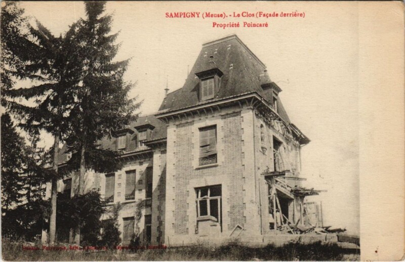 Carte postale ancienne Sampigny - Le clos à Sampigny