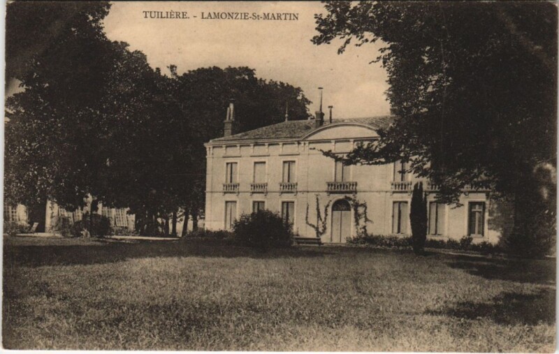 Carte postale ancienne Tuiliere - Lamonzie-Saint-Martin à Lamonzie-Saint-Martin