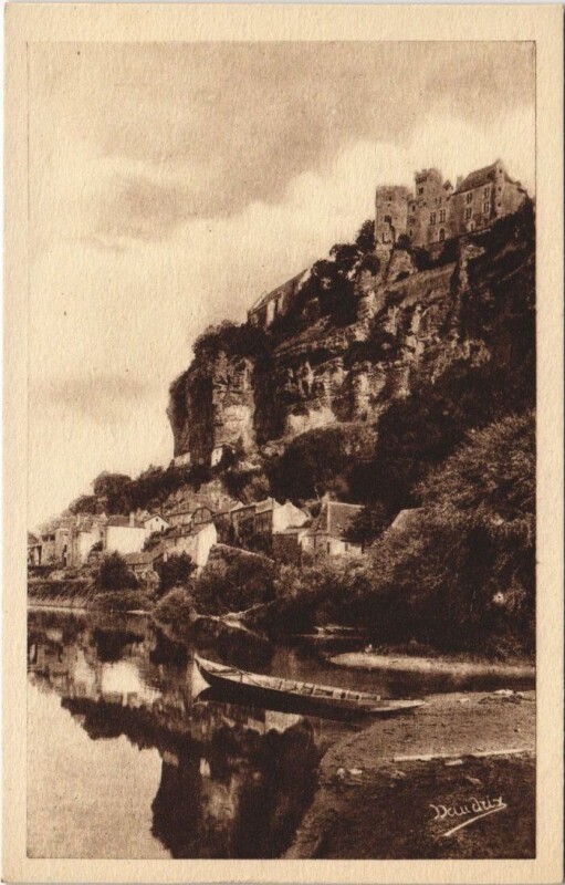 Carte postale ancienne Chateau féodal de Beynac