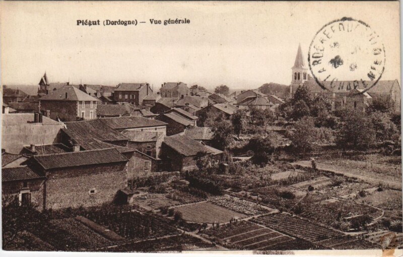 Carte postale ancienne Piegut - Vue générale