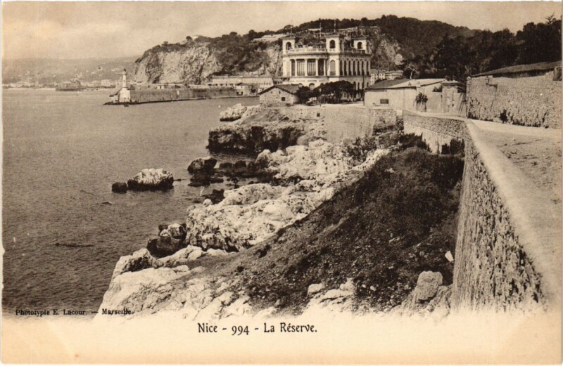 Carte postale ancienne Nice- La Reserve France