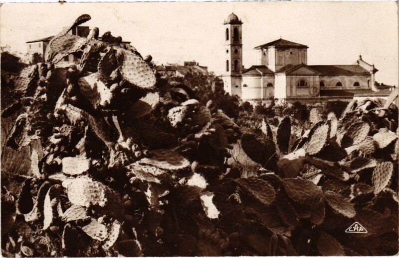 Carte postale ancienne Nice- Eglise France
