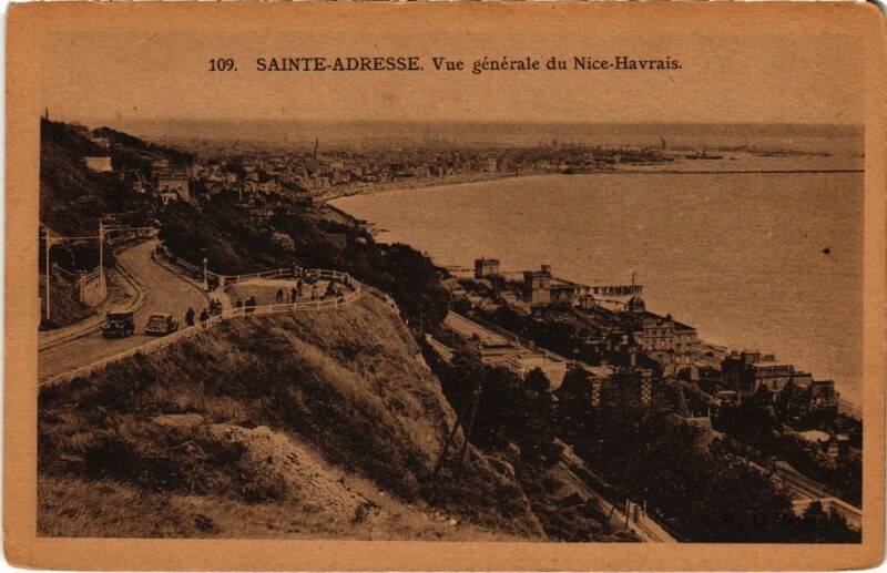 Carte postale ancienne Nice- vue generale France