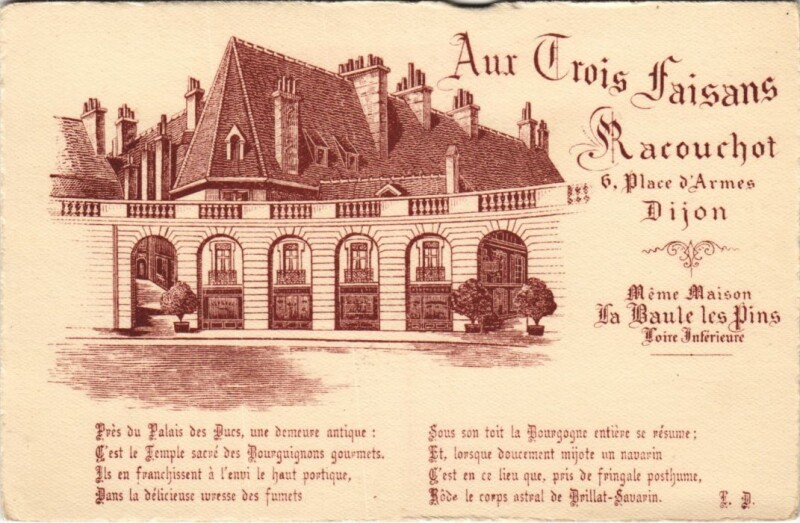 Carte postale ancienne Place d'Armes Dijon à Dijon