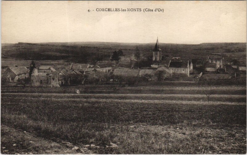 Carte postale ancienne Corcelles-les-Monts à Corcelles-les-Monts