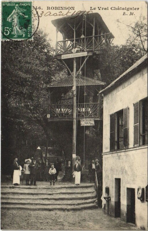 Carte postale ancienne Robinson - Le Vrai Chataignier