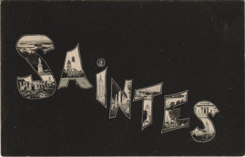 Carte postale ancienne Saintes à Saintes