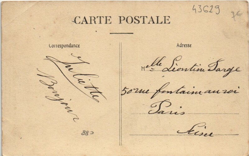Carte postale ancienne Environs de Flers-La Lande Patry-If géant à Flers