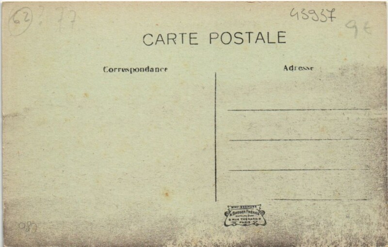 Carte postale ancienne Longueville-Usine de Vaseline à Longueville