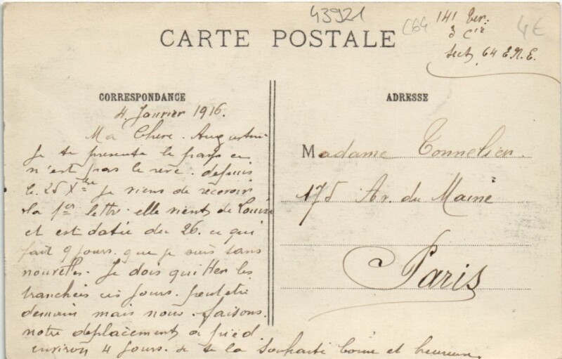 Carte postale ancienne La Guerre-Aspect de Loos-Bombardé