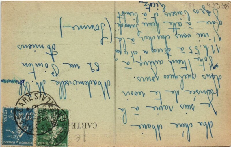 Carte postale ancienne Latargette-Le Labyrinthe