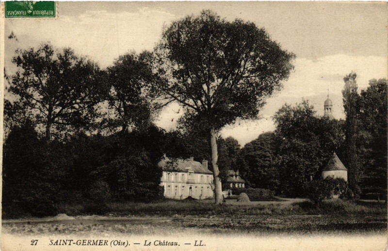 Carte postale ancienne Saint-Germer Le Chateau France