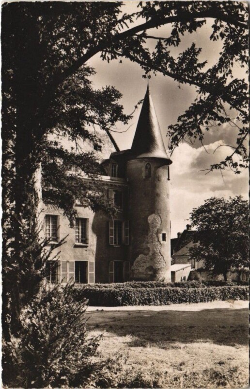 Carte postale ancienne Oysonville - Le Chateau à Oysonville