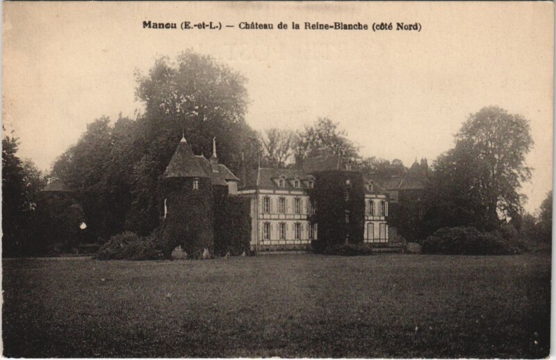 Carte postale ancienne Manou - Chateau de la Reine - Blanche à Manou