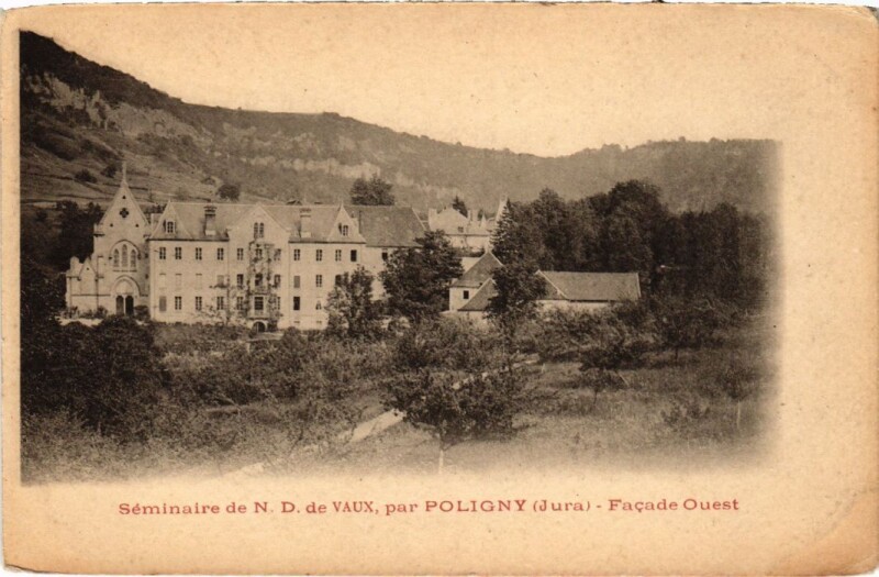 Carte postale ancienne Seminaire de N.-D. De Vaux France
