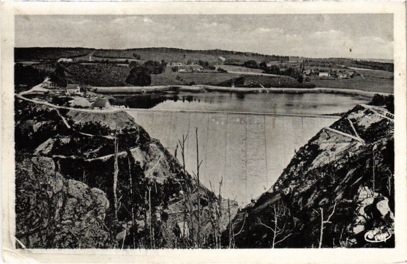 Carte postale ancienne Mazamet Le Barrage de Sempeyre France à Mazamet