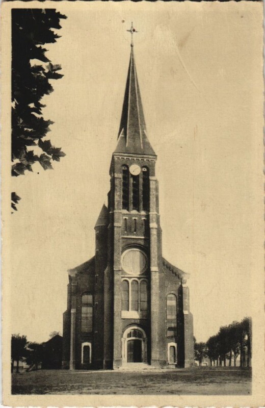 Carte postale ancienne Wassigny - L'Eglise à Wassigny