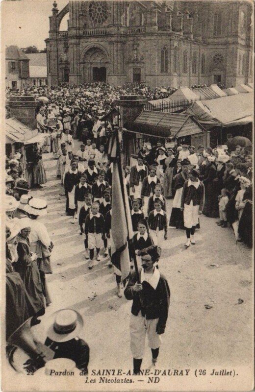 Carte postale ancienne Pardon de Sainte-Anne d'Alray (26 Juillet) - Les Nicolazies